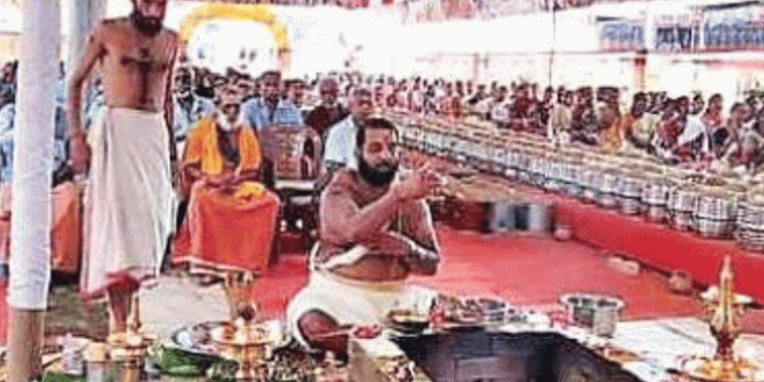 തിരുവൈരൂർ മഹാദേവക്ഷേത്രത്തിലെ മഹാശിവപുരാണയജ്ഞം ശനിയാഴ്ച സമാപിക്കും തിരുവൈരൂർ മഹാദേവക്ഷേത്രത്തിലെ മഹാശിവപുരാണയജ്ഞം ശനിയാഴ്ച സമാപിക്കും