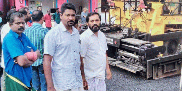 ഐശ്വര്യ നഗർ റെസിഡൻസ് അസോസിയേഷന്റെ പ്രതിഷേധം ഫലം കണ്ടു ; റോഡ് പണി പുനഃരാരംഭിച്ചു ഐശ്വര്യ നഗർ റെസിഡൻസ് അസോസിയേഷന്റെ പ്രതിഷേധം ഫലം കണ്ടു ; റോഡ് പണി പുനഃരാരംഭിച്ചു