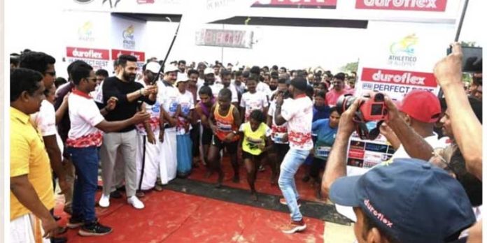 ‘സ്പോർട്സാണ് ലഹരി’ ; മാരത്തൺ സംഘടിപ്പിച്ചു ‘സ്പോർട്സാണ് ലഹരി’ ; മാരത്തൺ സംഘടിപ്പിച്ചു