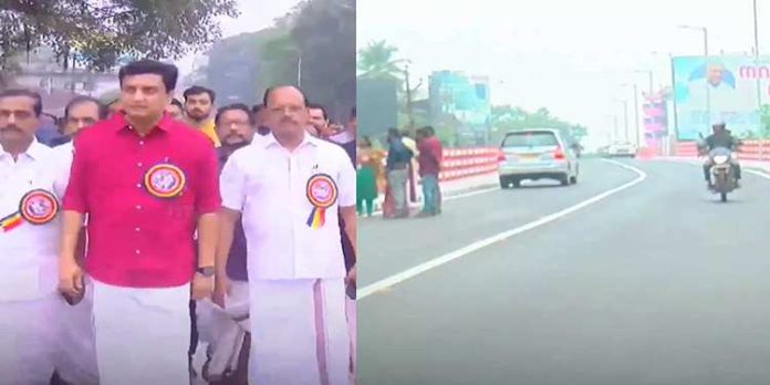 കോഴിക്കോട് സി.എച്ച് മേല്പ്പാലം പൂര്ണമായി തുറന്നു കോഴിക്കോട് സി.എച്ച് മേല്പ്പാലം പൂര്ണമായി തുറന്നു