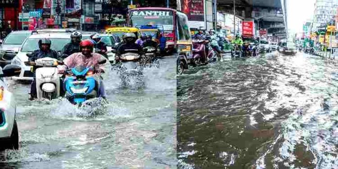 കനത്ത മഴ ; കൊച്ചിയിൽ വിവിധയിടങ്ങളിൽ വെള്ളക്കെട്ടും നാശനഷ്ടവും കനത്ത മഴ ; കൊച്ചിയിൽ വിവിധയിടങ്ങളിൽ വെള്ളക്കെട്ടും നാശനഷ്ടവും