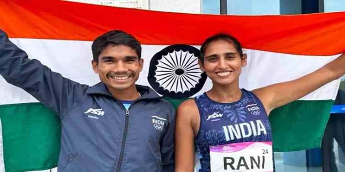 ഏഷ്യൻ ഗെയിംസ് ; നടത്ത മത്സരത്തിൽ റാം ബാബുവിനും മഞ്ജു റാണിക്കും വെങ്കലം ഏഷ്യൻ ഗെയിംസ് ; നടത്ത മത്സരത്തിൽ റാം ബാബുവിനും മഞ്ജു റാണിക്കും വെങ്കലം