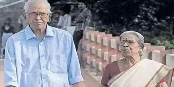പ്രൊഫ.എം.കെ.സാനുവിന്റെ ഭാര്യ എൻ.രത്നമ്മ അന്തരിച്ചു പ്രൊഫ.എം.കെ.സാനുവിന്റെ ഭാര്യ എൻ.രത്നമ്മ അന്തരിച്ചു