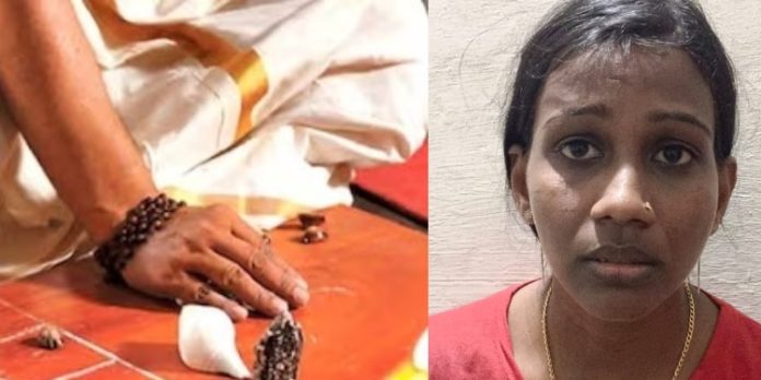 ജ്യോത്സ്യനെ മയക്കി കിടത്തി സ്വർണ്ണവും പണവും കവർന്ന യുവതി പിടിയിൽ ജ്യോത്സ്യനെ മയക്കി കിടത്തി സ്വർണ്ണവും പണവും കവർന്ന യുവതി പിടിയിൽ