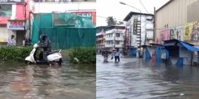 കനത്ത മഴ തുടരുന്നു ; വെള്ളത്തിൽ മുങ്ങി കൊച്ചി നഗരവും കനത്ത മഴ തുടരുന്നു ; വെള്ളത്തിൽ മുങ്ങി കൊച്ചി നഗരവും