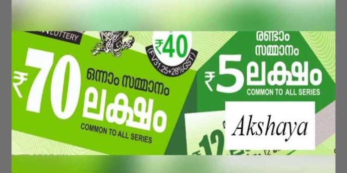 70 ലക്ഷം നിങ്ങളുടെ പോക്കറ്റിലേക്കോ ? അക്ഷയ ലോട്ടറി ഫലം പ്രഖ്യാപിച്ചു 70 ലക്ഷം നിങ്ങളുടെ പോക്കറ്റിലേക്കോ ? അക്ഷയ ലോട്ടറി ഫലം പ്രഖ്യാപിച്ചു