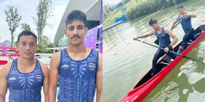 ഏഷ്യന് ഗെയിംസ് ; കനോയിങ് 1000 മീറ്ററില് ഇന്ത്യക്ക് വെങ്കലം ഏഷ്യന് ഗെയിംസ് ; കനോയിങ് 1000 മീറ്ററില് ഇന്ത്യക്ക് വെങ്കലം
