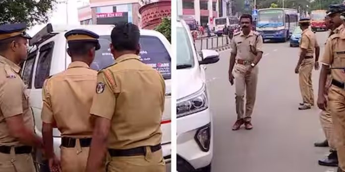 കളമശ്ശേരി സ്ഫോടനം ; ഷോപിംഗ് മാൾ , ബസ് സ്റ്റാൻ്റ് , പ്രാർത്ഥന കേന്ദ്രങ്ങൾ എന്നിവിടങ്ങളിൽ പരിശോധന കളമശ്ശേരി സ്ഫോടനം ; ഷോപിംഗ് മാൾ , ബസ് സ്റ്റാൻ്റ് , പ്രാർത്ഥന കേന്ദ്രങ്ങൾ എന്നിവിടങ്ങളിൽ പരിശോധന