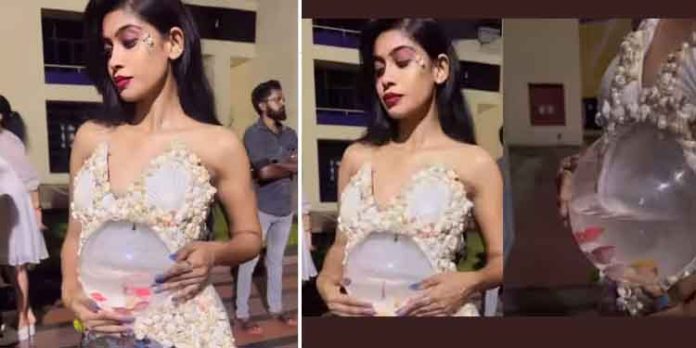 ഫാഷൻ ഷോയില് ജീവനുള്ള മീനുകളെയിട്ട ഉടുപ്പ് ; മോഡലിനെതിരെ രൂക്ഷവിമര്ശനം ഫാഷൻ ഷോയില് ജീവനുള്ള മീനുകളെയിട്ട ഉടുപ്പ് ; മോഡലിനെതിരെ രൂക്ഷവിമര്ശനം