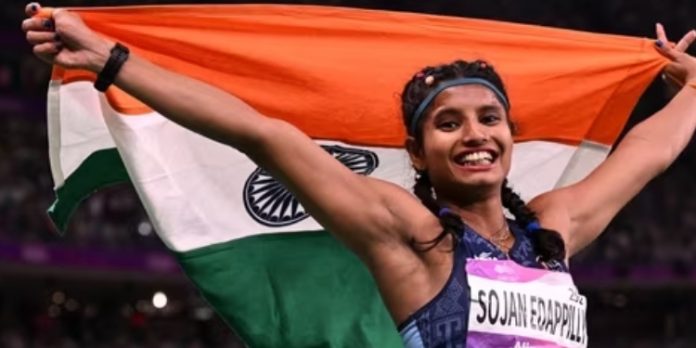 ഏഷ്യൻ ഗെയിംസിൽ വീണ്ടും മലയാളിത്തിളക്കം ; വനിതാ ലോങ് ജംപിൽ ആന്സി സോജന് വെള്ളി ഏഷ്യൻ ഗെയിംസിൽ വീണ്ടും മലയാളിത്തിളക്കം ; വനിതാ ലോങ് ജംപിൽ ആന്സി സോജന് വെള്ളി