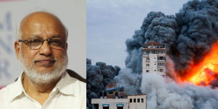 ഹമാസ് തീവ്രവാദ സംഘടനയെങ്കിൽ ഇസ്രായേൽ തീവ്രവാദ രാഷ്ട്രം : എം.എ ബേബി ഹമാസ് തീവ്രവാദ സംഘടനയെങ്കിൽ ഇസ്രായേൽ തീവ്രവാദ രാഷ്ട്രം : എം.എ ബേബി
