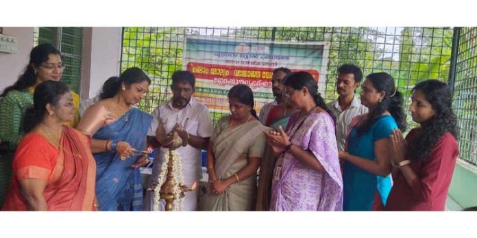 വയോജനയോഗ പരിശീലനം ബ്ലോക്കുതല ഉദ്ഘാടനം നടന്നു വയോജനയോഗ പരിശീലനം ബ്ലോക്കുതല ഉദ്ഘാടനം നടന്നു