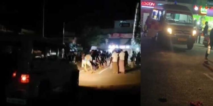 തൃശൂരിൽ കേരളോത്സവം സംഘടിപ്പിച്ചത് സർക്കാർ ആംബുലൻസിന്റെ ലൈറ്റ് ഓൺ ചെയ്ത് തൃശൂരിൽ കേരളോത്സവം സംഘടിപ്പിച്ചത് സർക്കാർ ആംബുലൻസിന്റെ ലൈറ്റ് ഓൺ ചെയ്ത്