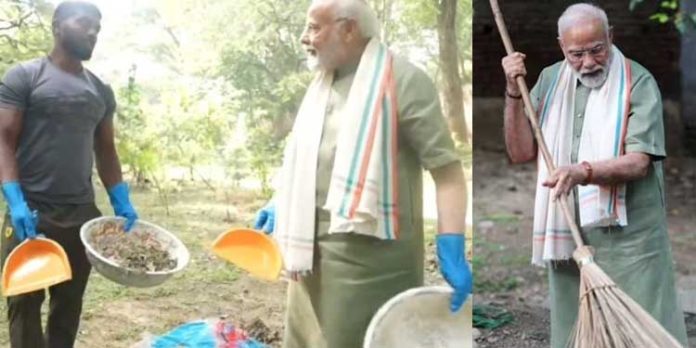 ചൂലെടുത്ത് വൃത്തിയാക്കാനിറങ്ങി പ്രധാനമന്ത്രി ; രാജ്യവ്യാപക ശുചിത്വയജ്ഞത്തിന് ആഹ്വാനം ചൂലെടുത്ത് വൃത്തിയാക്കാനിറങ്ങി പ്രധാനമന്ത്രി ; രാജ്യവ്യാപക ശുചിത്വയജ്ഞത്തിന് ആഹ്വാനം