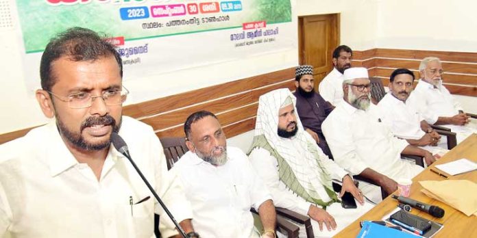 കലാപ നീക്കം : അതീവ ജാഗ്രത പുലർത്തണം – കടയ്ക്കൽ ജുനൈദ് കലാപ നീക്കം : അതീവ ജാഗ്രത പുലർത്തണം – കടയ്ക്കൽ ജുനൈദ്