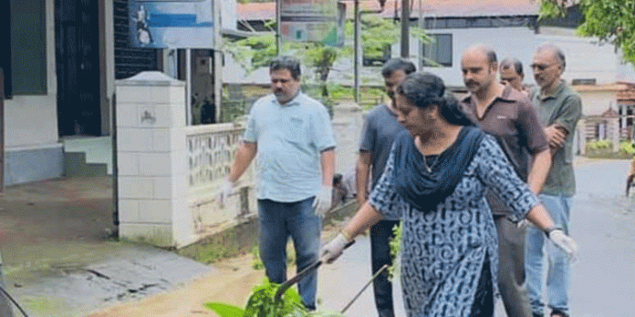 മാലിന്യമുക്ത നവകേരളം ക്യാമ്പയിന്റെ ഭാഗമായി പ്ലാശനാൽ ടൗൺ ശുചീകരിച്ചു മാലിന്യമുക്ത നവകേരളം ക്യാമ്പയിന്റെ ഭാഗമായി പ്ലാശനാൽ ടൗൺ ശുചീകരിച്ചു