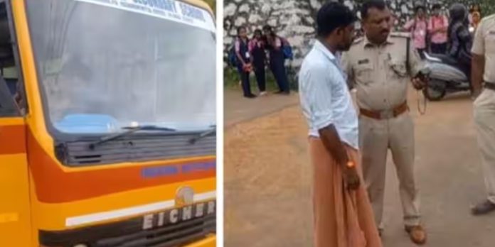 മദ്യപിച്ച് സ്കൂള് ബസ് ഓടിച്ച ആള് അറസ്റ്റില് മദ്യപിച്ച് സ്കൂള് ബസ് ഓടിച്ച ആള് അറസ്റ്റില്