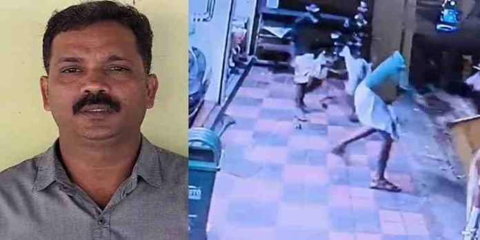 പോലീസ് സ്റ്റേഷനിൽ നിന്ന് തൊണ്ടിമുതൽ കടത്തിയ കേസ്: ദൃശ്യങ്ങൾ പ്രചരിപ്പിച്ചയാളെ പ്രതി മർദിച്ചതായി പരാതി പോലീസ് സ്റ്റേഷനിൽ നിന്ന് തൊണ്ടിമുതൽ കടത്തിയ കേസ്: ദൃശ്യങ്ങൾ പ്രചരിപ്പിച്ചയാളെ പ്രതി മർദിച്ചതായി പരാതി