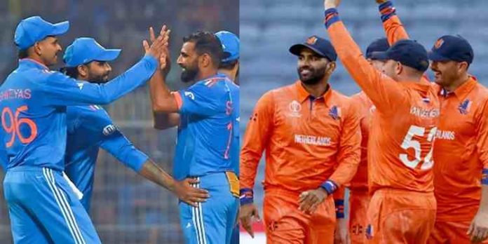 ലോകകപ്പ് ക്രിക്കറ്റിൽ ഒമ്പതാം ജയം ലക്ഷ്യമിട്ട് ഇന്ത്യ ഇന്ന് നെതർലൻഡിനെതിരെ ലോകകപ്പ് ക്രിക്കറ്റിൽ ഒമ്പതാം ജയം ലക്ഷ്യമിട്ട് ഇന്ത്യ ഇന്ന് നെതർലൻഡിനെതിരെ