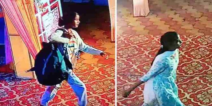 കല്യാണ മണ്ഡപത്തിൽനിന്നും ലക്ഷങ്ങൾ കവർന്ന് യുവതികൾ കല്യാണ മണ്ഡപത്തിൽനിന്നും ലക്ഷങ്ങൾ കവർന്ന് യുവതികൾ