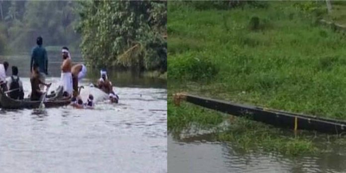 ആലപ്പുഴ വയലാർ കായലിൽ വള്ളം മറിഞ്ഞു ; യാത്രക്കാരെ രക്ഷപ്പെടുത്തി ആലപ്പുഴ വയലാർ കായലിൽ വള്ളം മറിഞ്ഞു ; യാത്രക്കാരെ രക്ഷപ്പെടുത്തി