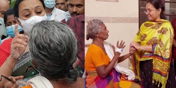 ലീലാമ്മയ്ക്ക് എല്ലാവരേയും കാണാം : ശസ്ത്രക്രിയ വിജയം ലീലാമ്മയ്ക്ക് എല്ലാവരേയും കാണാം : ശസ്ത്രക്രിയ വിജയം