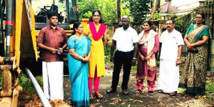 അമൃത് 2.0 പദ്ധതി ; കുടിവെള്ള വിതരണ പദ്ധതിയുടെ നിർമ്മാണ പ്രവർത്തനങ്ങൾ ആരംഭിച്ചു അമൃത് 2.0 പദ്ധതി ; കുടിവെള്ള വിതരണ പദ്ധതിയുടെ നിർമ്മാണ പ്രവർത്തനങ്ങൾ ആരംഭിച്ചു