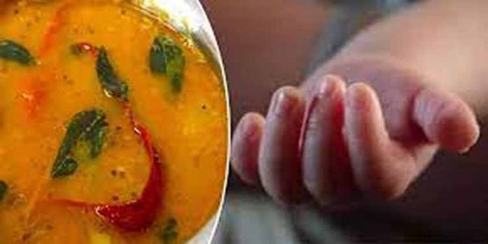 സ്കൂളിലെ സാമ്പാർ ചെമ്പിൽ വീണ് പൊള്ളലേറ്റ രണ്ടാം ക്ലാസുകാരി മരിച്ചു സ്കൂളിലെ സാമ്പാർ ചെമ്പിൽ വീണ് പൊള്ളലേറ്റ രണ്ടാം ക്ലാസുകാരി മരിച്ചു