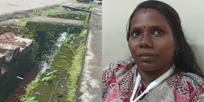 കെെകുഞ്ഞുമായി സ്ലാബില്ലാത്ത ഓടയിലേക്ക് വീണു ; യുവതിയുടെ കെെ ഒടിഞ്ഞു കെെകുഞ്ഞുമായി സ്ലാബില്ലാത്ത ഓടയിലേക്ക് വീണു ; യുവതിയുടെ കെെ ഒടിഞ്ഞു
