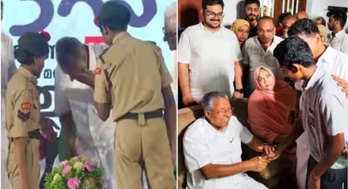 തന്റെ കണ്ണില് അബദ്ധത്തില് കൈ തട്ടിയ എന്സിസി കേഡറ്റിനെ ആശ്വസിപ്പിച്ച് മുഖ്യമന്ത്രി തന്റെ കണ്ണില് അബദ്ധത്തില് കൈ തട്ടിയ എന്സിസി കേഡറ്റിനെ ആശ്വസിപ്പിച്ച് മുഖ്യമന്ത്രി