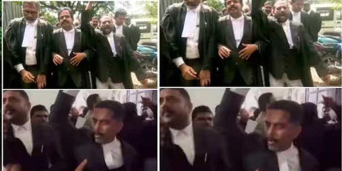 കോട്ടയത്ത് വനിതാ മജിസ്ട്രേറ്റിനെതിരെ അസഭ്യ മുദ്രാവാക്യം മുഴക്കിയ അഭിഭാഷകർക്കെതിരെ ബാർ കൗൺസിൽ അന്വേഷണം കോട്ടയത്ത് വനിതാ മജിസ്ട്രേറ്റിനെതിരെ അസഭ്യ മുദ്രാവാക്യം മുഴക്കിയ അഭിഭാഷകർക്കെതിരെ ബാർ കൗൺസിൽ അന്വേഷണം