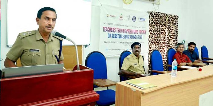 ലഹരി ഉപയോഗത്തിനെതിരെ ബോധവൽക്കരണക്ലാസ് നടത്തി ലഹരി ഉപയോഗത്തിനെതിരെ ബോധവൽക്കരണക്ലാസ് നടത്തി