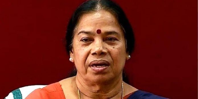 ആരോഗ്യമന്ത്രി വീണ ജോർജിനെ പിന്തുണച്ച് പി. കെ ശ്രീമതി ആരോഗ്യമന്ത്രി വീണ ജോർജിനെ പിന്തുണച്ച് പി. കെ ശ്രീമതി