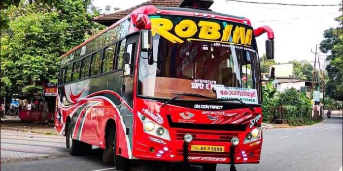 ‘റോബിന്’ പിറകെ എംവിഡി ; പ്രതികാര നടപടിയല്ലെന്ന് മന്ത്രി – ആദ്യം പോയി നിയമം പഠിക്കുവെന്ന് ബസ് ഉടമ ‘റോബിന്’ പിറകെ എംവിഡി ; പ്രതികാര നടപടിയല്ലെന്ന് മന്ത്രി – ആദ്യം പോയി നിയമം പഠിക്കുവെന്ന് ബസ് ഉടമ