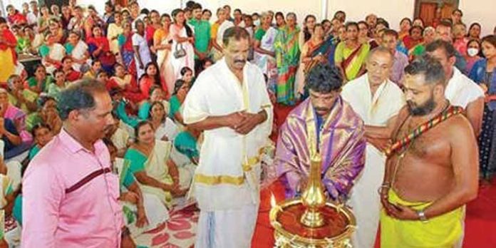 ഹനുമദ് ചാലീസജപയജ്ഞവും ആഞ്ജനേയഹോമവും നടന്നു ഹനുമദ് ചാലീസജപയജ്ഞവും ആഞ്ജനേയഹോമവും നടന്നു