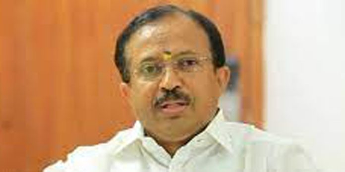 മുഖ്യമന്ത്രിയുടെ സ്വജനപക്ഷപാതത്തിനും അഴിമതിക്കും എതിരെയുള്ള വിധിയെഴുത്താണ് കണ്ണൂർ സർവകലാശാല വിസി നിയമനത്തിലുണ്ടായിരിക്കുന്നത് ; കേന്ദ്രമന്ത്രി വി.മുരളീധരൻ മുഖ്യമന്ത്രിയുടെ സ്വജനപക്ഷപാതത്തിനും അഴിമതിക്കും എതിരെയുള്ള വിധിയെഴുത്താണ് കണ്ണൂർ സർവകലാശാല വിസി നിയമനത്തിലുണ്ടായിരിക്കുന്നത് ; കേന്ദ്രമന്ത്രി വി.മുരളീധരൻ