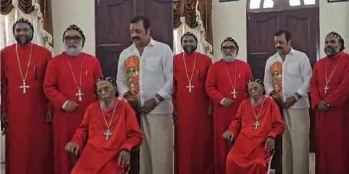 യാക്കോബായ സഭ അദ്ധ്യക്ഷനെ സന്ദർശിച്ച് സുരേഷ് ഗോപി യാക്കോബായ സഭ അദ്ധ്യക്ഷനെ സന്ദർശിച്ച് സുരേഷ് ഗോപി