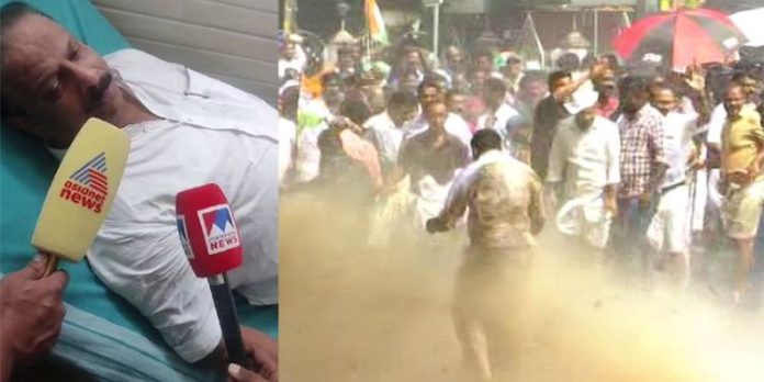 അക്രമത്തിന് മുന്നില് തലകുനിക്കില്ല ; പിന്നില് പോലീസ് ഗുണ്ടകള് : കെ. സുധാകരന് അക്രമത്തിന് മുന്നില് തലകുനിക്കില്ല ; പിന്നില് പോലീസ് ഗുണ്ടകള് : കെ. സുധാകരന്