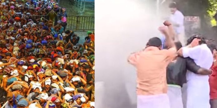 ശബരിമലയിലെ അനിയന്ത്രിത തിരക്ക് ; യുവമോർച്ചയുടെ മാർച്ചിൽ സംഘർഷം ശബരിമലയിലെ അനിയന്ത്രിത തിരക്ക് ; യുവമോർച്ചയുടെ മാർച്ചിൽ സംഘർഷം