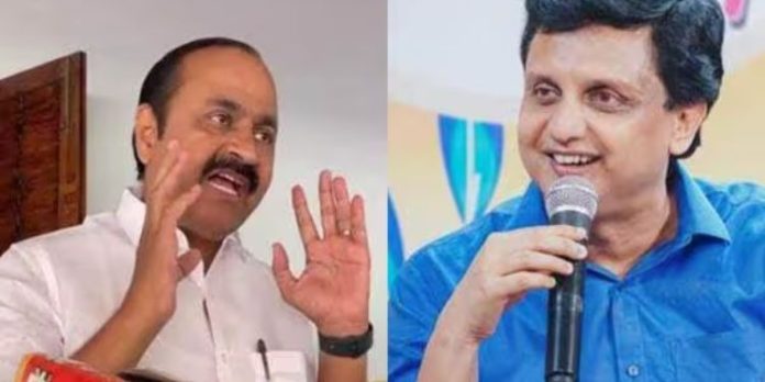 നാണത്തിന് കയ്യും കാലുമുണ്ടെങ്കിൽ വിഡി സതീശനെ പിടിച്ച് മുന്നിൽ നിർത്തും ; പരിഹസിച്ച് മന്ത്രി റിയാസ് നാണത്തിന് കയ്യും കാലുമുണ്ടെങ്കിൽ വിഡി സതീശനെ പിടിച്ച് മുന്നിൽ നിർത്തും ; പരിഹസിച്ച് മന്ത്രി റിയാസ്