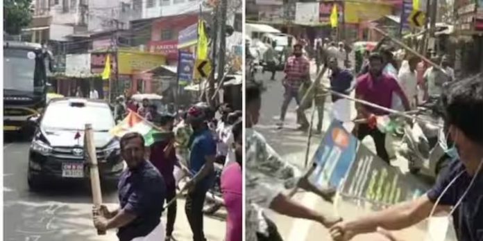 കാട്ടാക്കടയിൽ നവകേരള ബസ് കടന്ന് പോകുന്നതിനിടെ സംഘര്ഷം ; വാഹനത്തിന് മുന്നിലേക്ക് ചാടി യൂത്ത് കോണ്ഗ്രസുകാര് കാട്ടാക്കടയിൽ നവകേരള ബസ് കടന്ന് പോകുന്നതിനിടെ സംഘര്ഷം ; വാഹനത്തിന് മുന്നിലേക്ക് ചാടി യൂത്ത് കോണ്ഗ്രസുകാര്