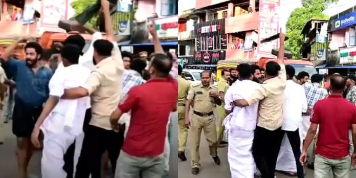 മുഖ്യമന്ത്രിക്ക് നേരെ കരിങ്കൊടി ; 30ലേറെ യൂത്ത് കോൺഗ്രസ്- കെഎസ്യു പ്രവർത്തകർ അറസ്റ്റിൽ മുഖ്യമന്ത്രിക്ക് നേരെ കരിങ്കൊടി ; 30ലേറെ യൂത്ത് കോൺഗ്രസ്- കെഎസ്യു പ്രവർത്തകർ അറസ്റ്റിൽ