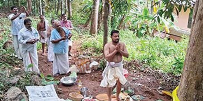 ഇടപ്പാവൂർ ഭഗവതിക്ഷേത്രത്തിലെ അയ്യപ്പക്ഷേത്രനിർമാണത്തിന്റെ ഭാഗമായി വൃക്ഷപൂജ നടന്നു ഇടപ്പാവൂർ ഭഗവതിക്ഷേത്രത്തിലെ അയ്യപ്പക്ഷേത്രനിർമാണത്തിന്റെ ഭാഗമായി വൃക്ഷപൂജ നടന്നു