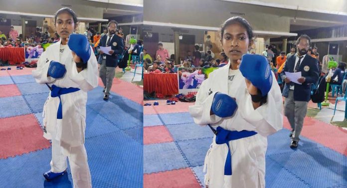 സംസ്ഥാന കാരത്തെ ചാമ്പ്യൻഷിപ്പ് ; പത്തനംതിട്ട ജില്ലക്ക് വേണ്ടി മൂന്നാം സ്ഥാനവും വെങ്കല മേഡലും കരസ്ഥമാക്കി ആർദ്ര സുനിൽ സംസ്ഥാന കാരത്തെ ചാമ്പ്യൻഷിപ്പ് ; പത്തനംതിട്ട ജില്ലക്ക് വേണ്ടി മൂന്നാം സ്ഥാനവും വെങ്കല മേഡലും കരസ്ഥമാക്കി ആർദ്ര സുനിൽ