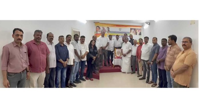 തകർച്ചകളിൽ തളരാത്ത പോരാളി ആയിരുന്നു കെ കരുണാകരൻ – ഒഐസിസി തകർച്ചകളിൽ തളരാത്ത പോരാളി ആയിരുന്നു കെ കരുണാകരൻ – ഒഐസിസി