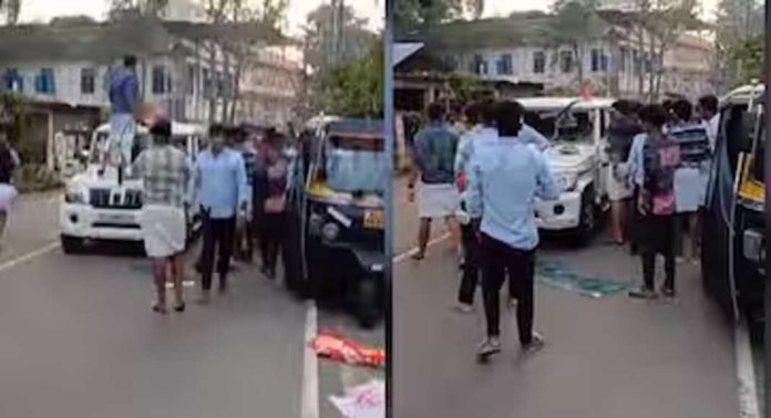 ചാലക്കുടിയിൽ പോലീസ് ജീപ് തകർത്ത് ഡിവൈഎഫ്ഐ നേതാവിനെ മോചിപ്പിച്ച സിപിഎം ഏരിയ സെക്രട്ടറിയെ ചോദ്യം ചെയ്യുന്നു ചാലക്കുടിയിൽ പോലീസ് ജീപ് തകർത്ത് ഡിവൈഎഫ്ഐ നേതാവിനെ മോചിപ്പിച്ച സിപിഎം ഏരിയ സെക്രട്ടറിയെ ചോദ്യം ചെയ്യുന്നു