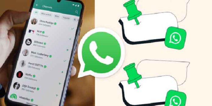 വാട്സ്ആപ്പ് ചാറ്റിൽ പുതിയൊരു പിൻ ഓപ്ഷൻ കൂടി എത്തി വാട്സ്ആപ്പ് ചാറ്റിൽ പുതിയൊരു പിൻ ഓപ്ഷൻ കൂടി എത്തി