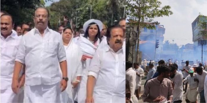 കെപിസിസി മാർച്ചിനെതിരായ പോലീസ് നടപടി; അവകാശ ലംഘനത്തിന് സ്പീക്കർക്ക് നോട്ടീസ് കെപിസിസി മാർച്ചിനെതിരായ പോലീസ് നടപടി; അവകാശ ലംഘനത്തിന് സ്പീക്കർക്ക് നോട്ടീസ്