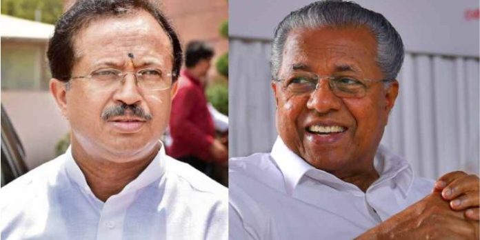 ‘മുഖ്യമന്ത്രിയുടേത് പാര്ട്ടിക്കാരന്റെ ഭാഷ ; ഗവര്ണറെ ആക്രമിക്കാന് പിണറായി ആഹ്വാനം ചെയ്യുന്നു : വി.മുരളീധരൻ ‘മുഖ്യമന്ത്രിയുടേത് പാര്ട്ടിക്കാരന്റെ ഭാഷ ; ഗവര്ണറെ ആക്രമിക്കാന് പിണറായി ആഹ്വാനം ചെയ്യുന്നു : വി.മുരളീധരൻ