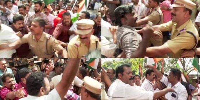 ഡിഎ കുടിശ്ശിക ; പ്രതിപക്ഷ സംഘടനകളുടെ പണിമുടക്കില് സംഘര്ഷം ഡിഎ കുടിശ്ശിക ; പ്രതിപക്ഷ സംഘടനകളുടെ പണിമുടക്കില് സംഘര്ഷം